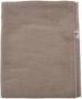 Snoozebaby flanellen swaddle 80x80 cm Desert Sand Beige - Thumbnail 1
