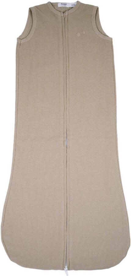Snoozebaby 4-seizoenen baby slaapzak Desert Sand Babyslaapzak Beige Effen 70