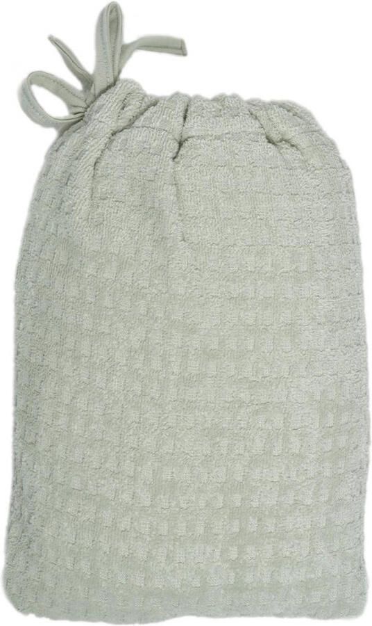 Snoozebaby aankleedkussenhoes Happy Dressing Mystic Mint Verschoonmatje Groen