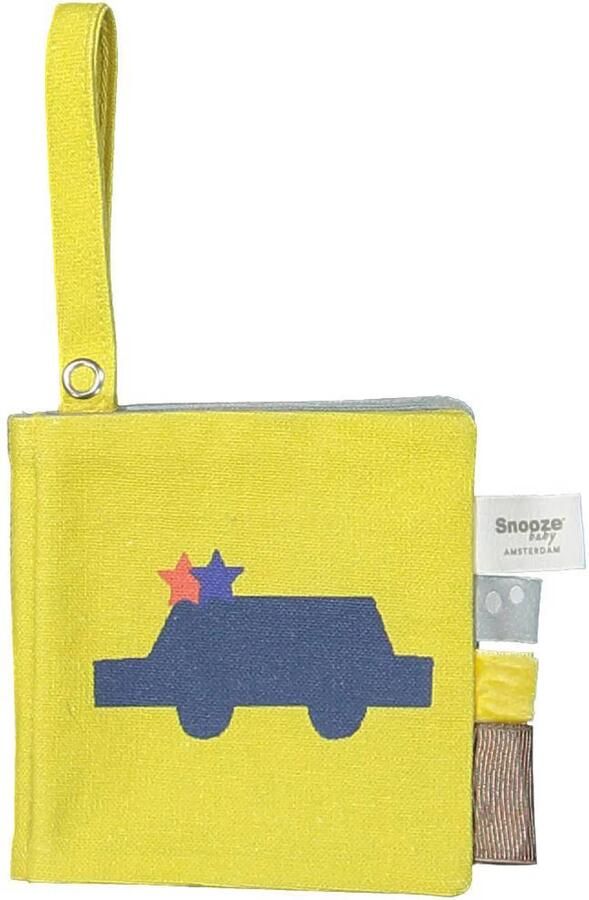 Snoozebaby baby knisperboekje geel Accessoire | Accessoire van