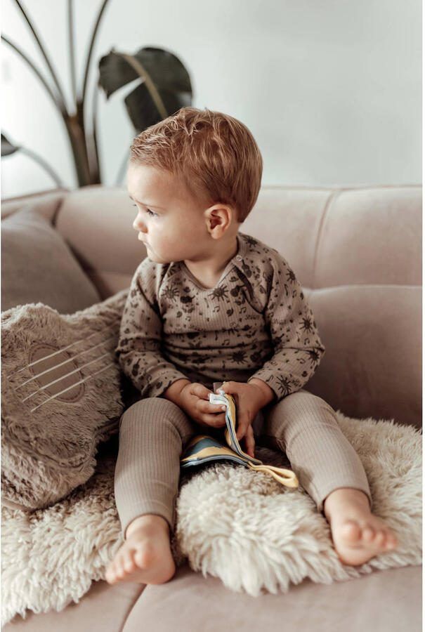 Snoozebaby baby knisperboekje geel Accessoire | Accessoire van - Foto 3