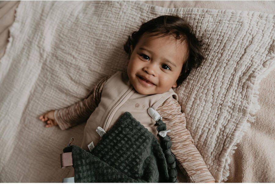 Snoozebaby baby slaapzak Desert Sand Babyslaapzak Beige Effen 90