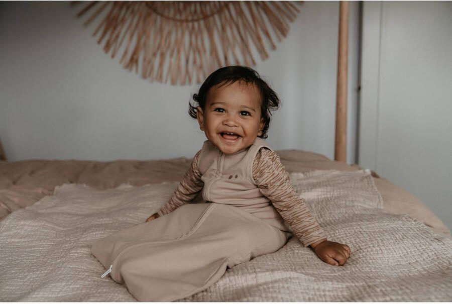 Snoozebaby baby slaapzak Desert Sand Babyslaapzak Beige Effen 90 - Foto 2