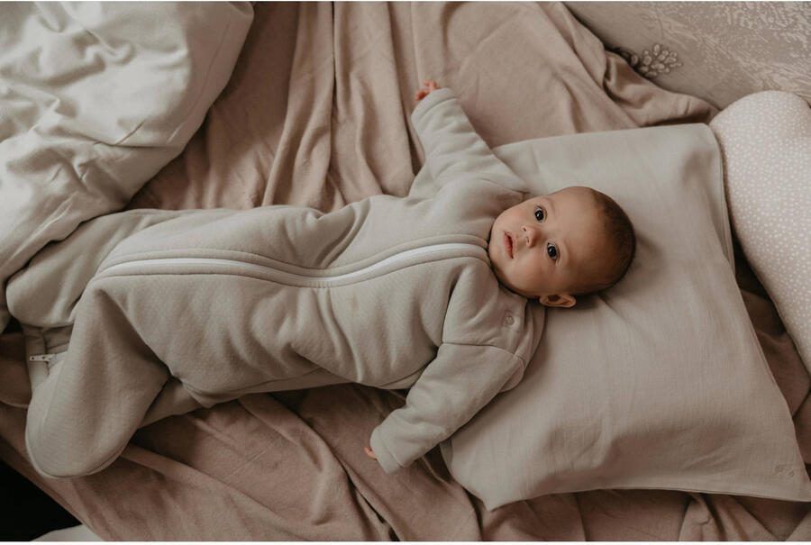 Snoozebaby baby slaapzak Mystic Mint Babyslaapzak Groen Effen 90