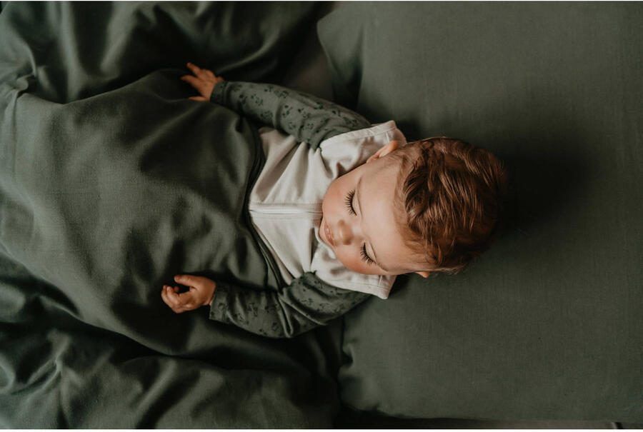 Snoozebaby baby slaapzak Mystic Mint Babyslaapzak Groen Effen 70