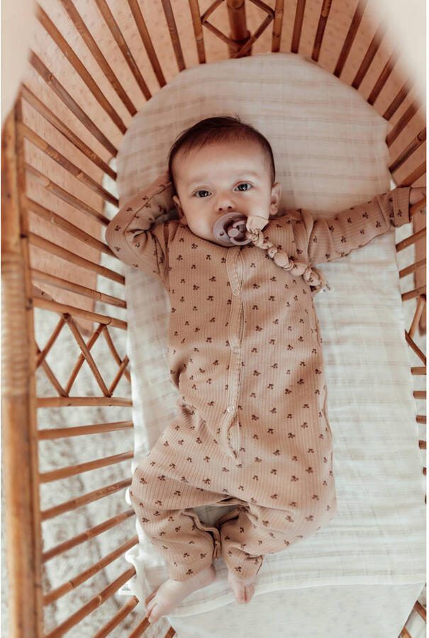 Snoozebaby boxpak cherry pink Romper Roze Katoen Ronde hals 50 56 - Foto 2