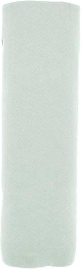 Snoozebaby flanellen swaddle 120x120 cm Mystic Mint Groen - Foto 3