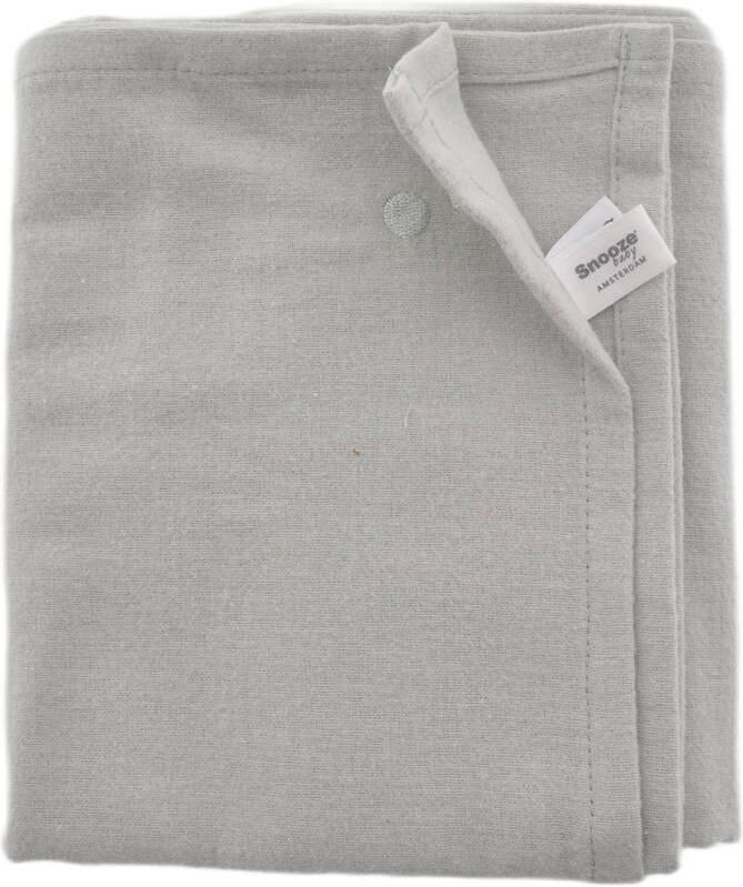 Snoozebaby flanellen swaddle 120x120 cm Mystic Mint Groen - Foto 2