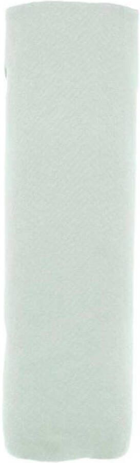 Snoozebaby flanellen swaddle 80x80 cm Mystic Mint Groen - Foto 3