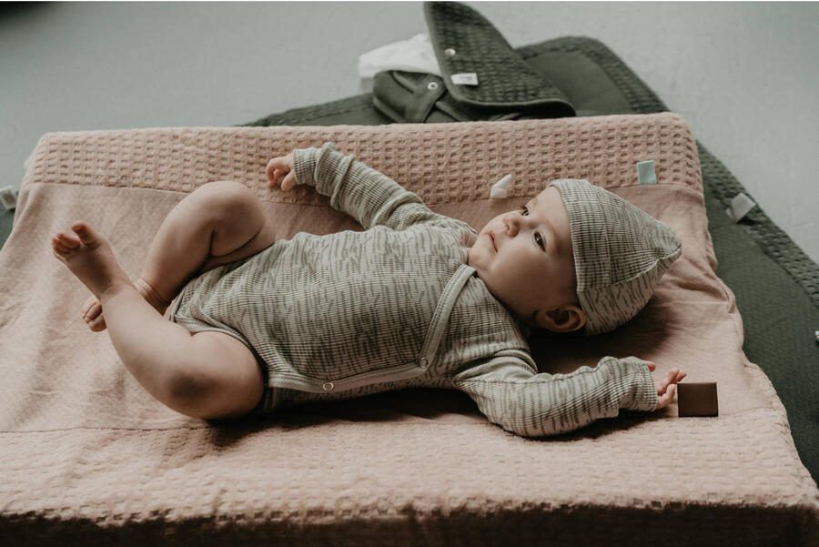 Snoozebaby romper Mystic Mint Groen Katoen V-hals All over print 50 56 - Foto 3