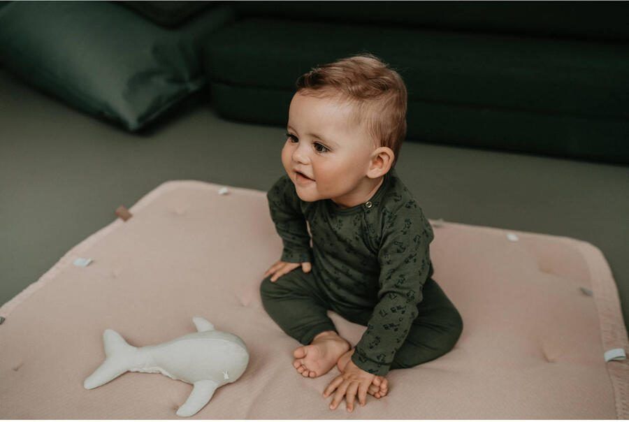 Snoozebaby speelkleed Desert Sand Boxkleed Beige | Boxkleed van - Foto 2
