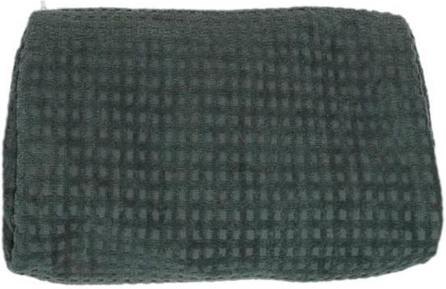 Snoozebaby toilettas Small Dark Green Groen Katoen