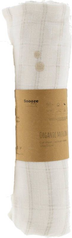 Snoozebaby swaddle 120x120 cm