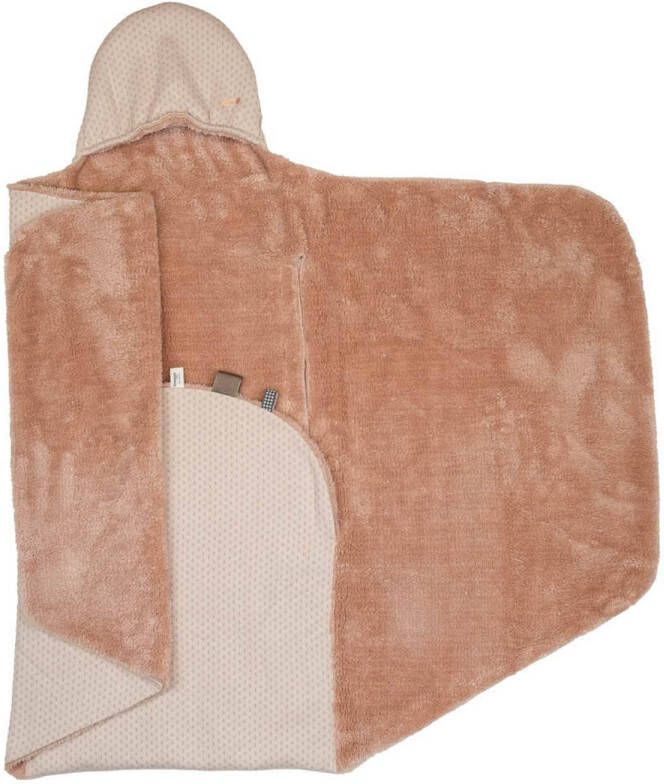 Snoozebaby wikkeldeken 90x110 cm Milky Rust Bruin
