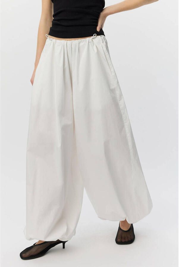 Sofie Schnoor barrel regular waist broek wit