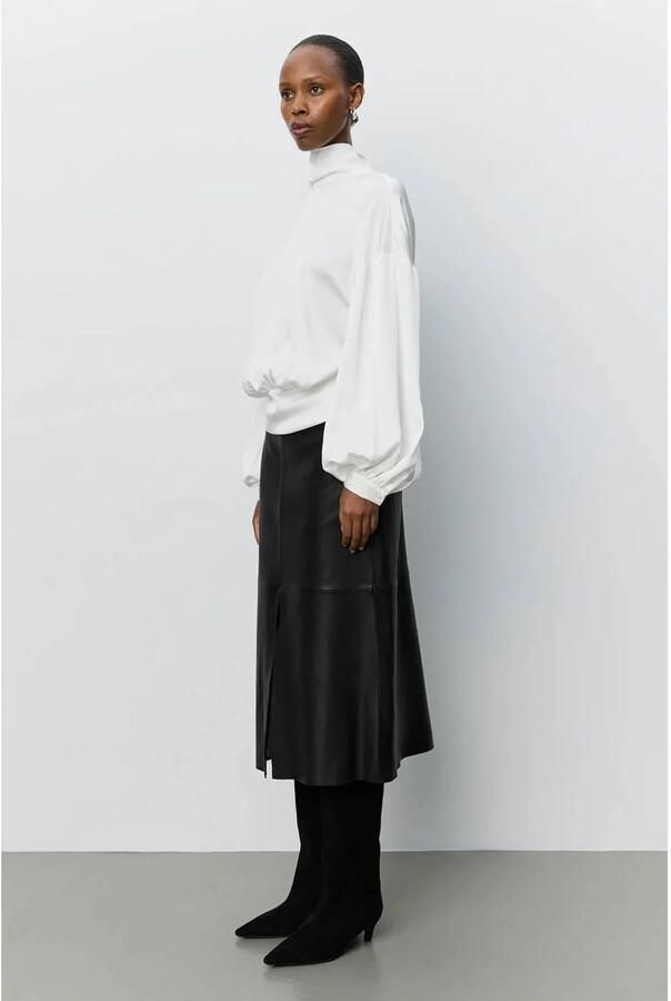 Sofie Schnoor blouse met open rug wit - Foto 2