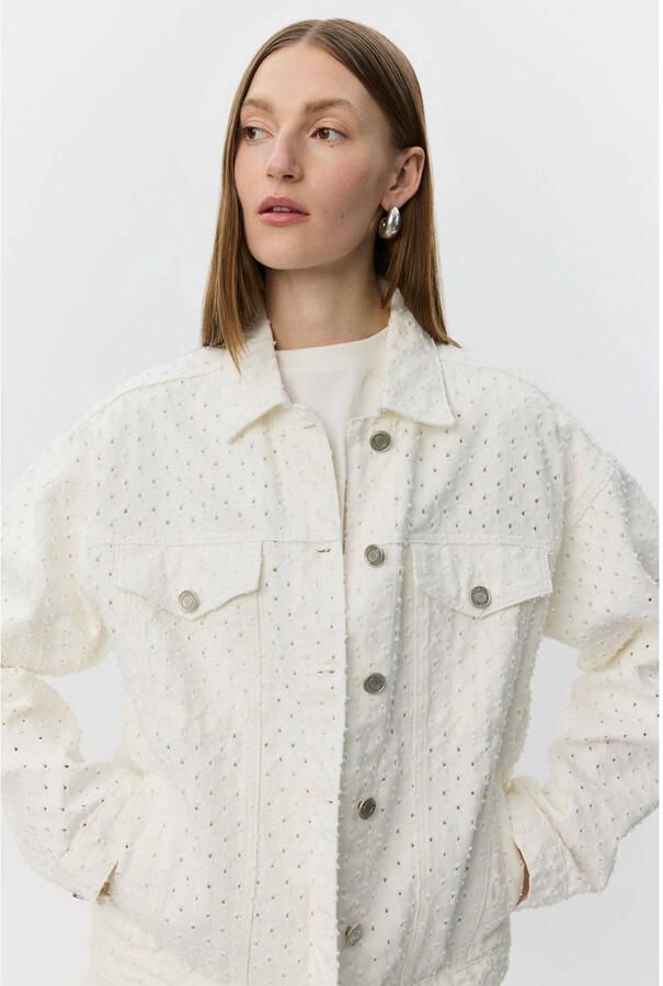 Sofie Schnoor denim spijkerjas ecru