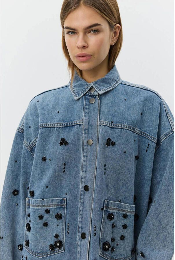 Sofie Schnoor denim spijkerjas medium blue denim