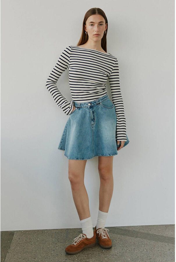 Sofie Schnoor denim spijkerrok medium blue denim