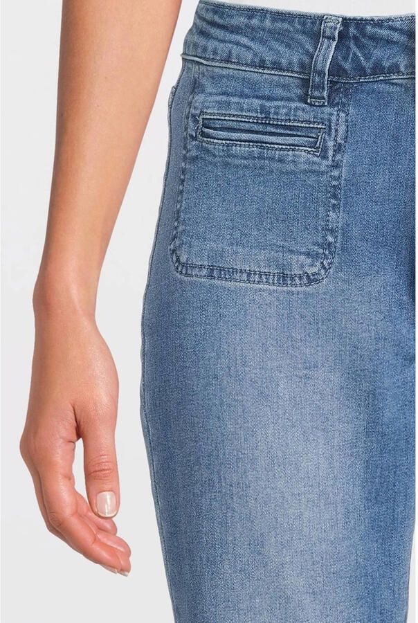 Sofie Schnoor flared jeans dark blue denim - Foto 2