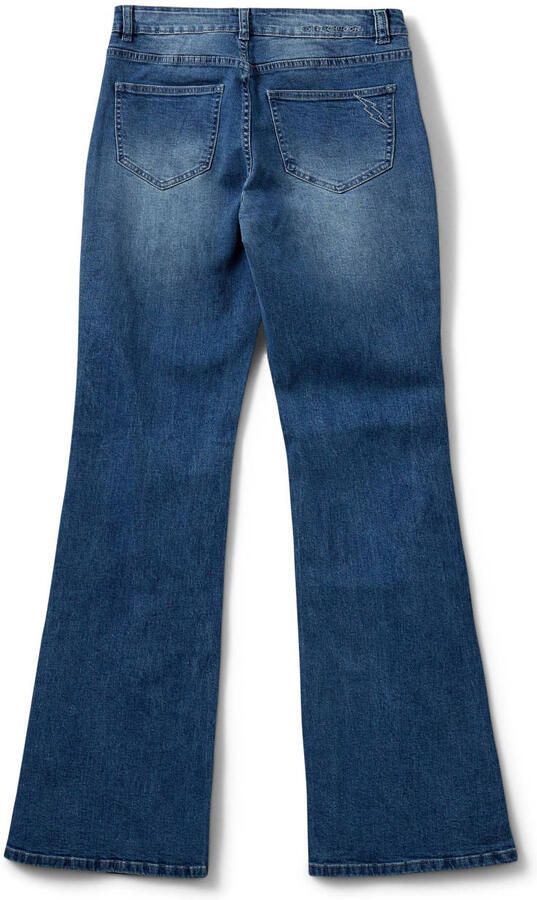 Sofie Schnoor flared jeans dark blue denim - Foto 4