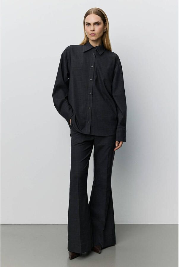 Sofie Schnoor geruite blouse grijs - Foto 2