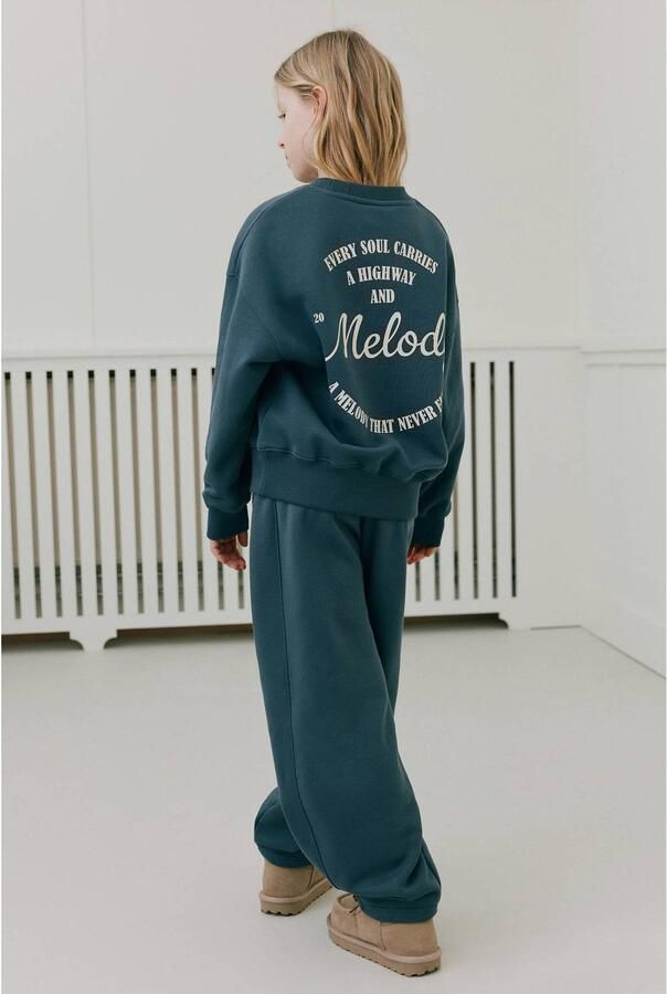 Sofie Schnoor girls barrel sweatpant antraciet Broek Grijs Meisjes Katoen - Foto 2