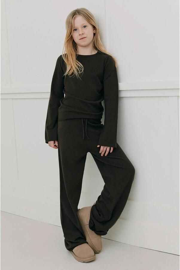 Sofie Schnoor girls longsleeve donkerbruin Meisjes Viscose Ronde hals - Foto 2