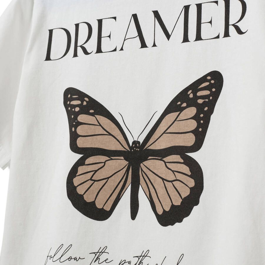 Sofie Schnoor girls T-shirt met backprint wit - Foto 2