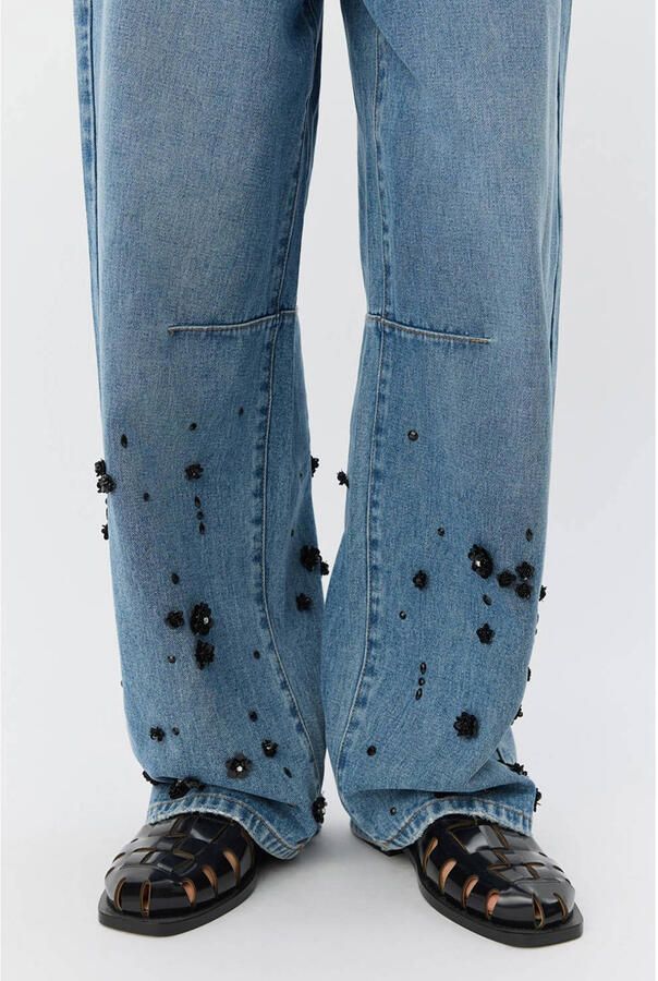 Sofie Schnoor HAVANASW BARREL JEANS high waist barrel jeans medium blue denim - Foto 2