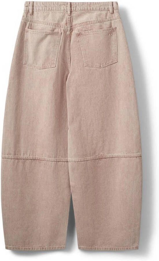 Sofie Schnoor high waist barrel jeans oudroze - Foto 2