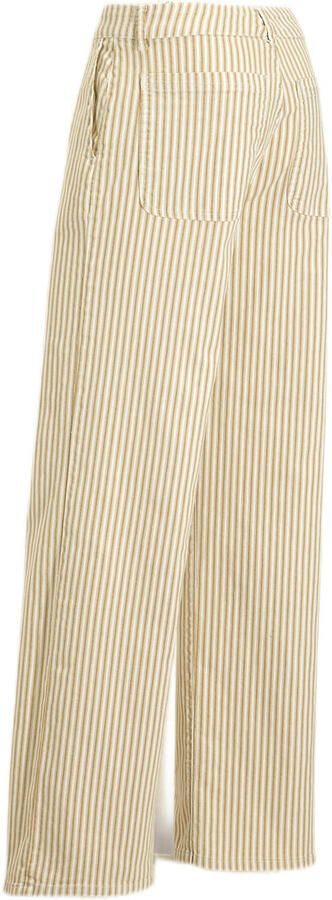 Sofie Schnoor Gestreepte Kameel Jeans Broek Beige Dames - Foto 3
