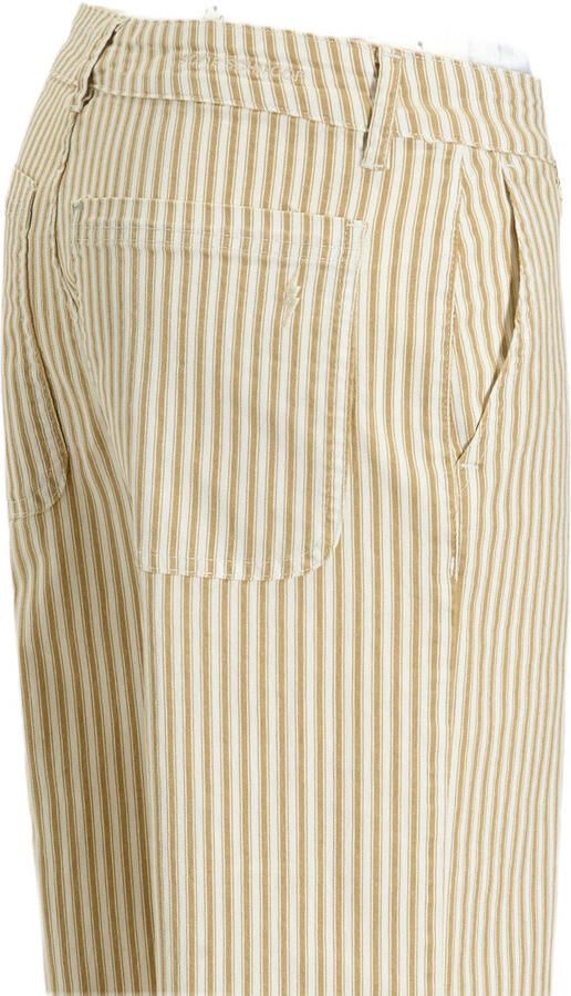 Sofie Schnoor Gestreepte Kameel Jeans Broek Beige Dames - Foto 2