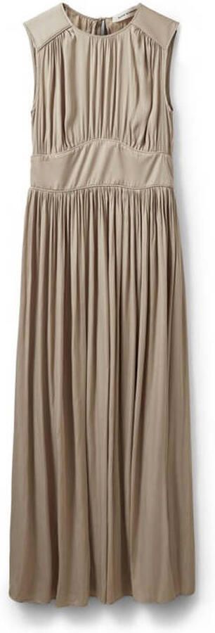 Sofie Schnoor maxi jurk beige - Foto 2