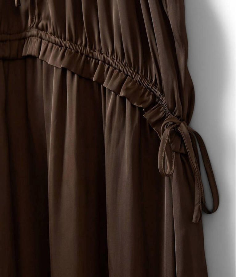 Sofie Schnoor maxi jurk bruin - Foto 2
