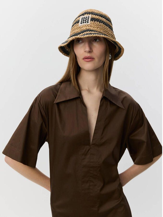 Sofie Schnoor maxi jurk bruin
