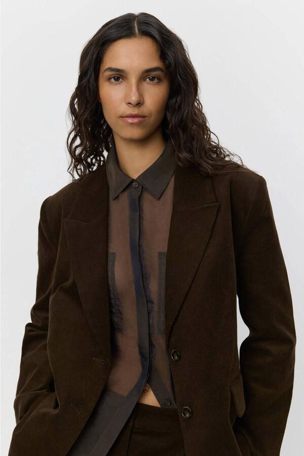 Sofie Schnoor oversized blazer bruin