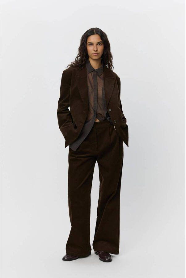 Sofie Schnoor oversized blazer bruin - Foto 3