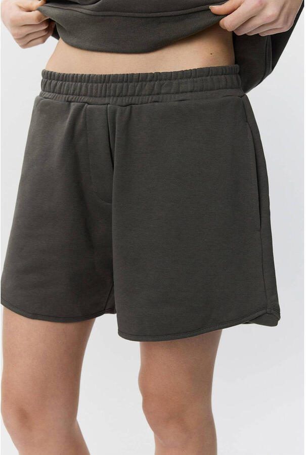 Sofie Schnoor regular waist sweatshort antraciet