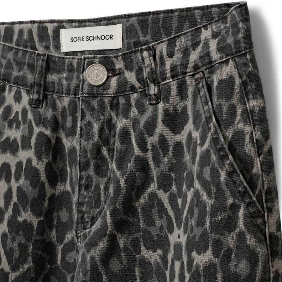 Sofie Schnoor straight casual broek grijs - Foto 2