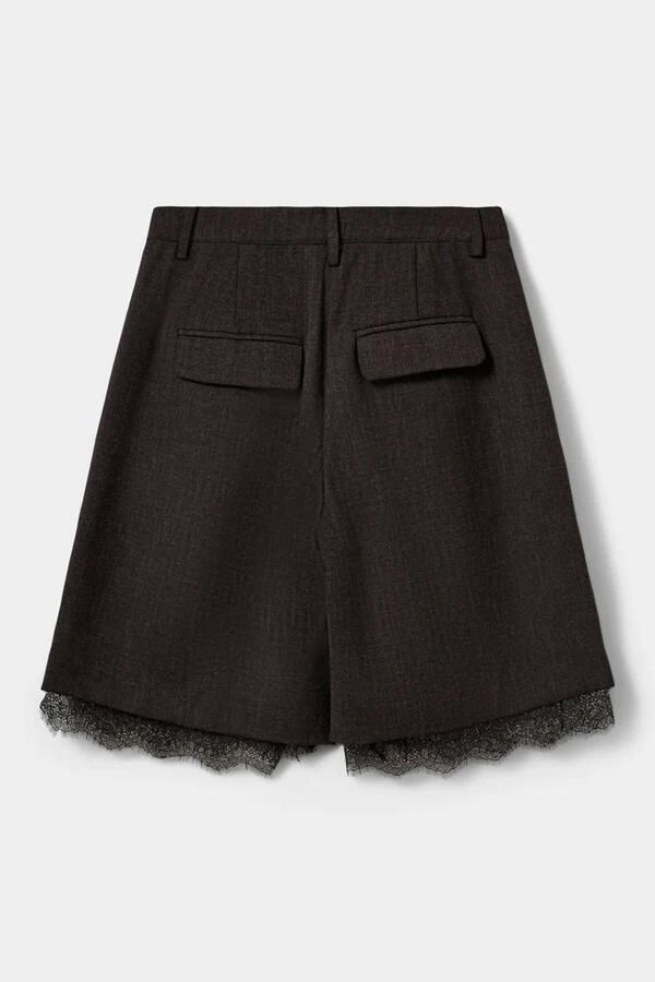 Sofie Schnoor straight leg bermuda short zwart