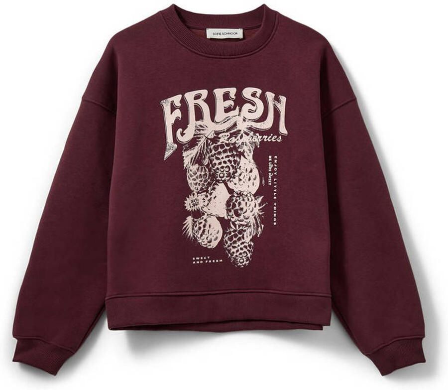 Sofie Schnoor sweater donkerrood