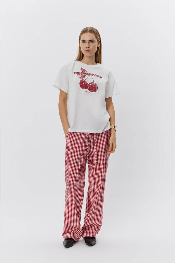 Sofie Schnoor Grafische Tee Snow White Red White Dames - Foto 2