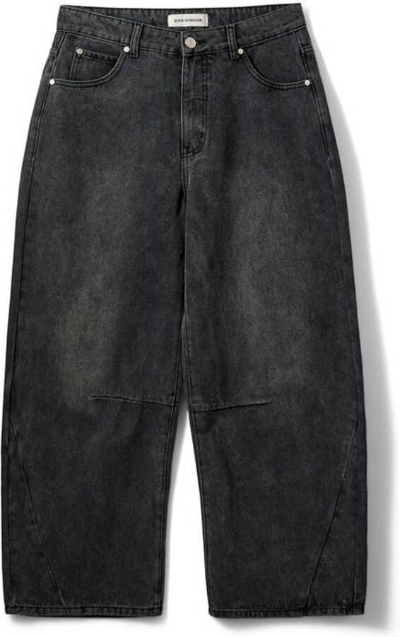 Sofie Schnoor TOMARSW TROUSERS barrel jeans black denim - Foto 2