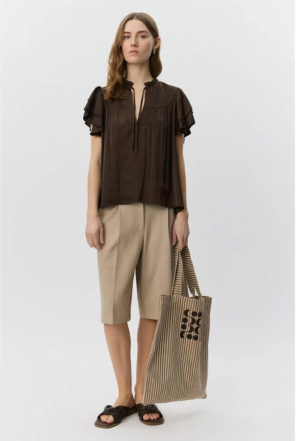 Sofie Schnoor top bruin