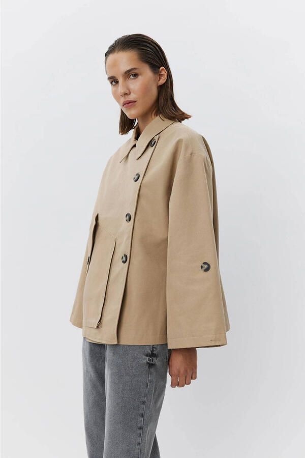 Sofie Schnoor trenchcoat camel - Foto 3
