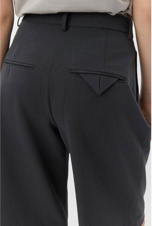 Sofie Schnoor wide leg bermuda short grijs - Foto 2