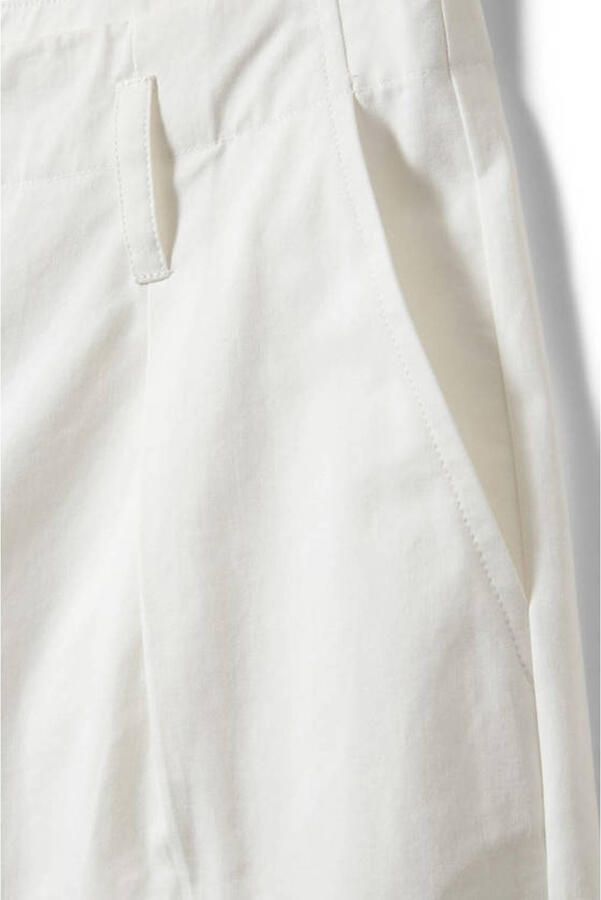 Sofie Schnoor wide leg high waist broek ecru - Foto 2