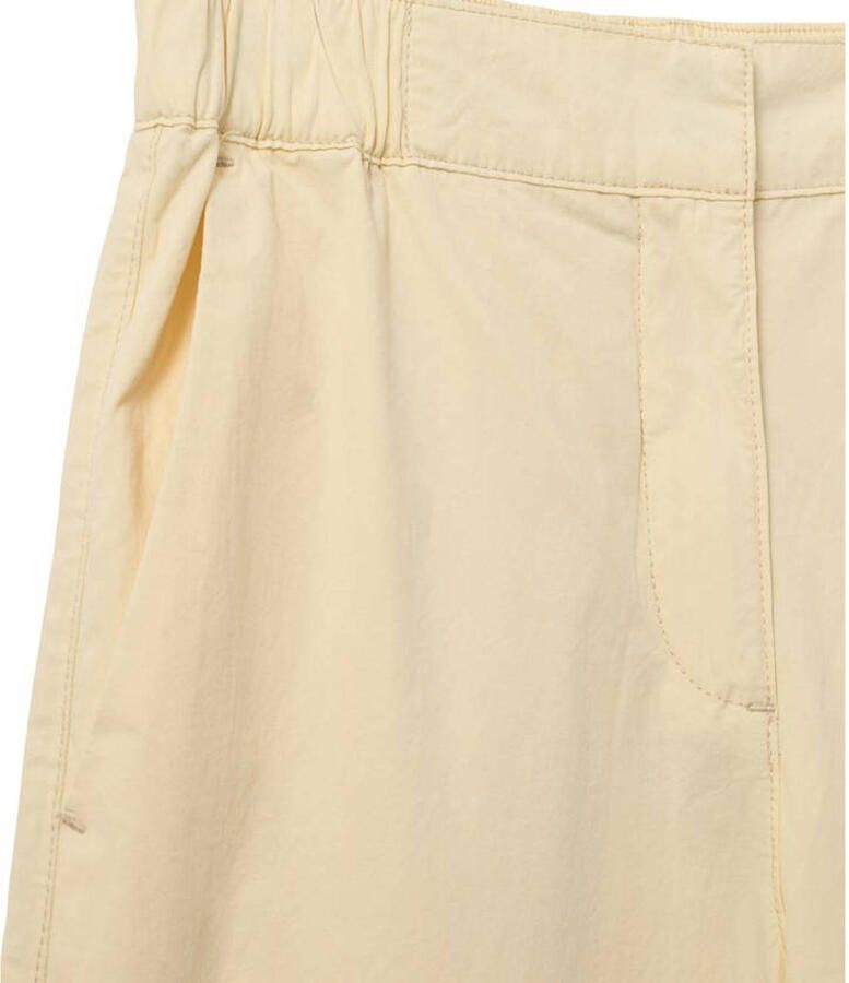 Sofie Schnoor wide leg high waist broek lichtgeel - Foto 2