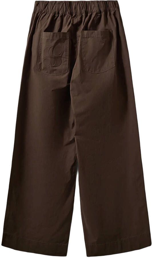 Sofie Schnoor wide leg regular waist broek bruin - Foto 2